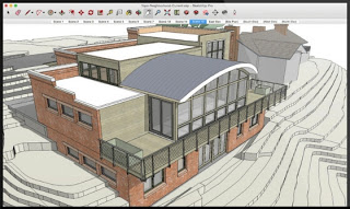 برنامج SketchUp (التصميم الهندسي وثلاثي الأبعاد